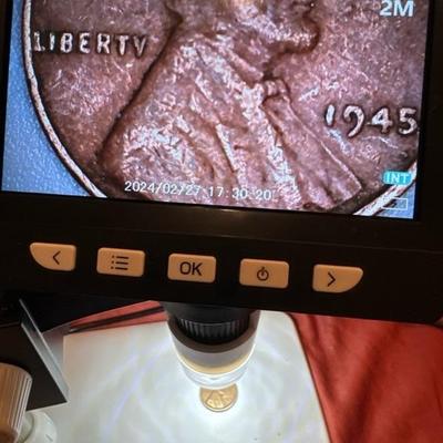 1945 P Penny error L on liberty 3.2 XVF