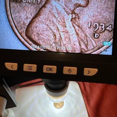 1934 D PENNY 3.1 XVF