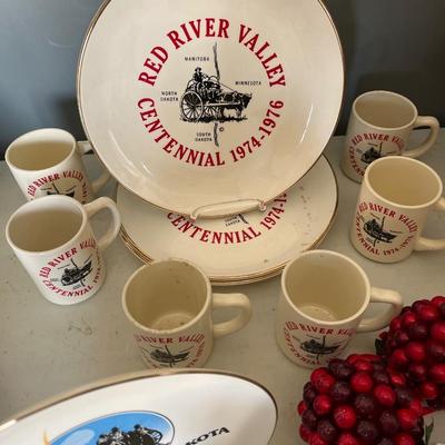 110 - ND and Red River Valley Centennial items