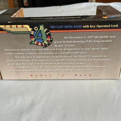 LIBERTY CLASSIC MODEL “A” FORD DIE-CAST BANK