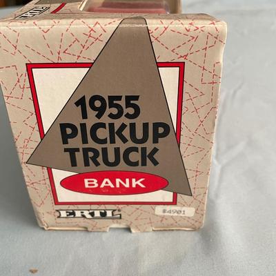 1955 ERTL PICK UP TRUCK DIE-CAST BANK