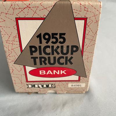 1955 ERTL PICK UP TRUCK DIE-CAST BANK