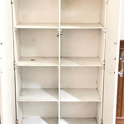 Adorable Wooden Country Eight (8) Compartment Cabinet ~*Read Details