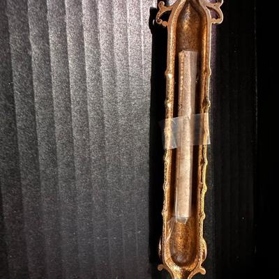 Topaz Enamel Mezuzah