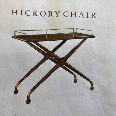 Hickory Chair Hackney Bar Cart