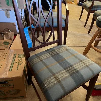 Hancock and Moore Custom Dining Table and 4 Chairs