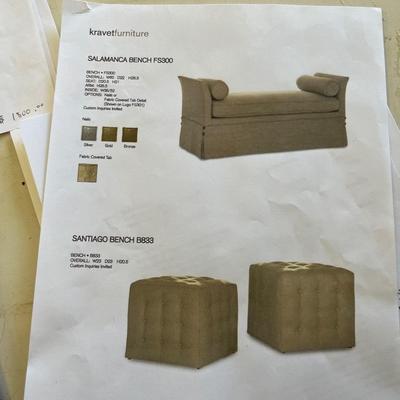 KRAVET Salamanca Bench