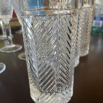 Ralph Lauren Herringbone Tall Glass