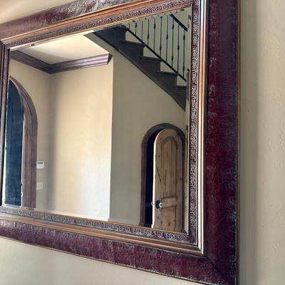 Large scale Framed mirror (measurements in photos)