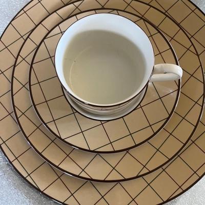 Ralph Lauren Garrison Plaid Set for 4