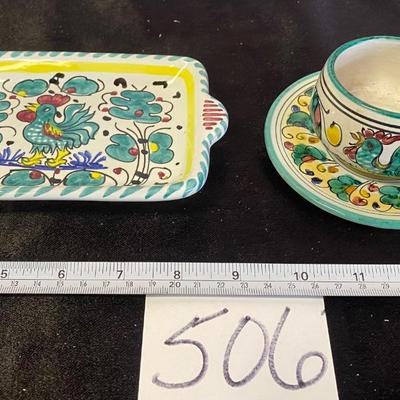 Vintage Italy Pottery