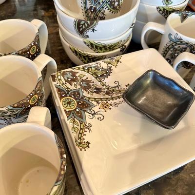 Darling Dish set Mugs Plates and Bowls