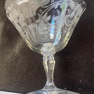 Vintage Champagne Glasses