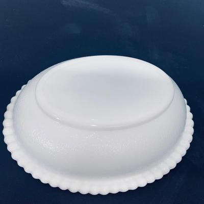 Vintage White Milk Glass Nesting Hen Covered Dish and Antique Chicken Figurines