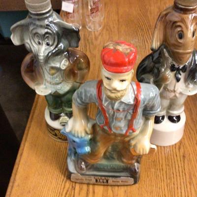 Liquor Decanter Lot