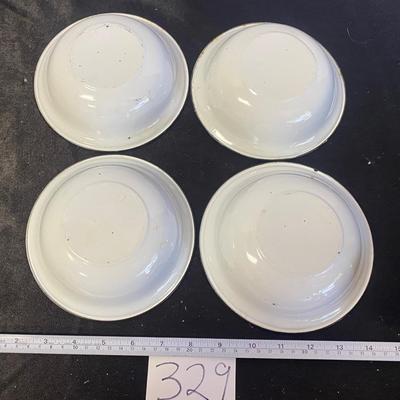 Vintage Graniteware Enamelware Bowls