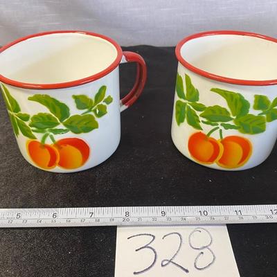 Granite ware Enamelware Cups