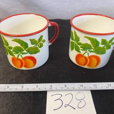 Granite ware Enamelware Cups