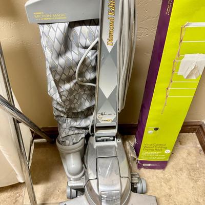 Kirby, upright, vacuum and laundry accessories