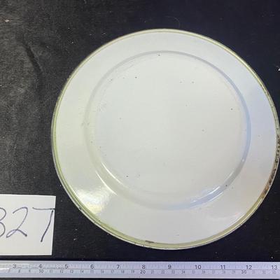 Granite ware Enamelware Plate