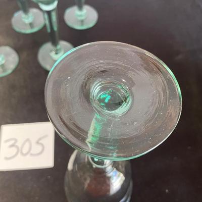 Mexican Hand Blown Glasses
