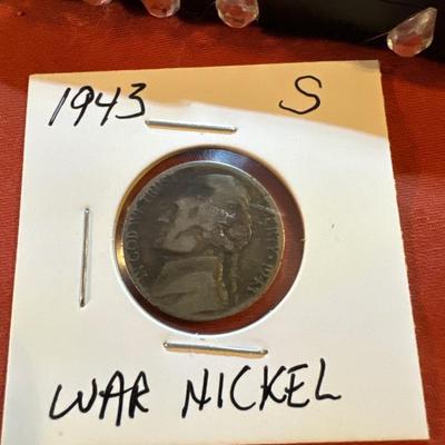 1943 S WAR NICKEL F