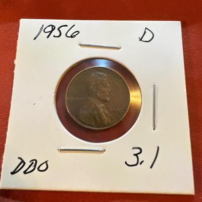 1956 D PENNY DDO 3.1