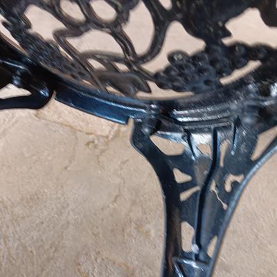 3 Piece Bistro Set, Outdoor Patio Set, Anti-Rust Cast Aluminum Bistro Table Set