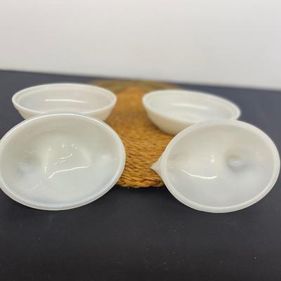 White Milk Glass Nesting Hen Dishes, Black Nesting Hen and Cute little trinket box sheep!