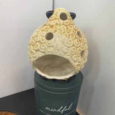 A Bit Sheepish! With a cool Brass Iron Hand Clip, Brass Bells, Relaxing Candle and More