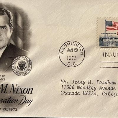 Richard Nixon Inauguration FDC