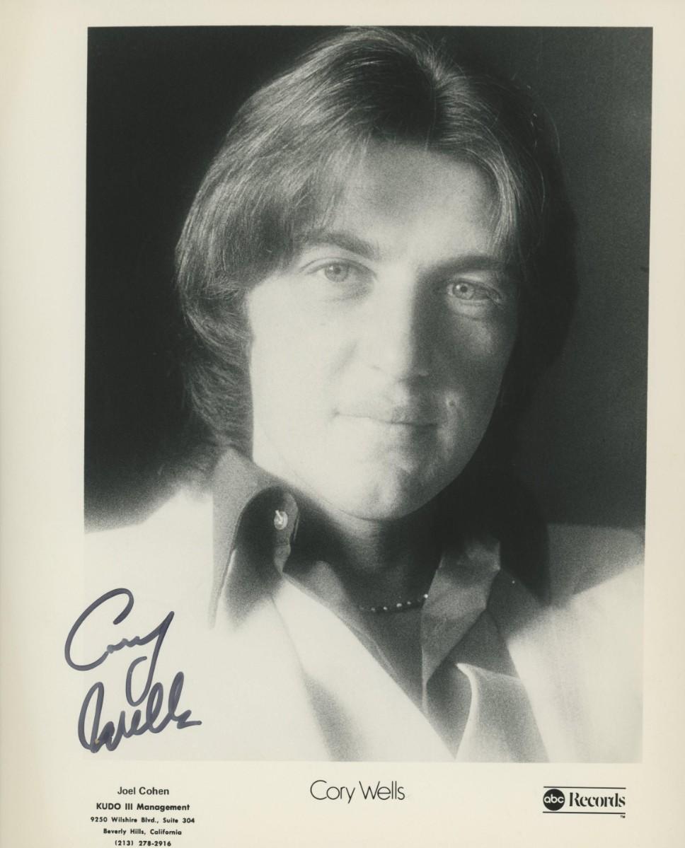 Three Dog Night Cory Wells signed photo | EstateSales.org