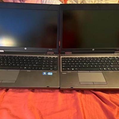 Lot of (2) HP PROBOOK 6570b both have Batteries and all original