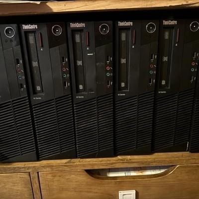Lot of (6) Lenovo Thinkcentre M78 Series w/ windows 10