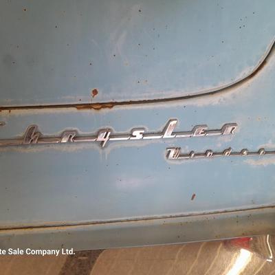 Running Classic 1956 Chrysler Windsor with 331 Spitfire V8 MUST SELL! NO RESERVE