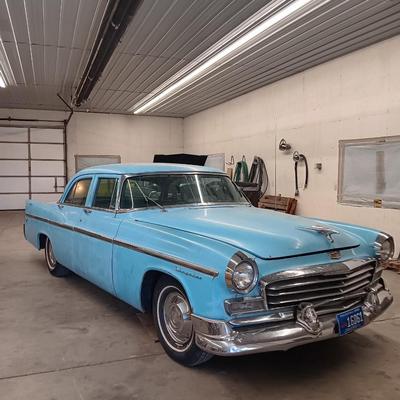Running Classic 1956 Chrysler Windsor with 331 Spitfire V8 MUST SELL! NO RESERVE