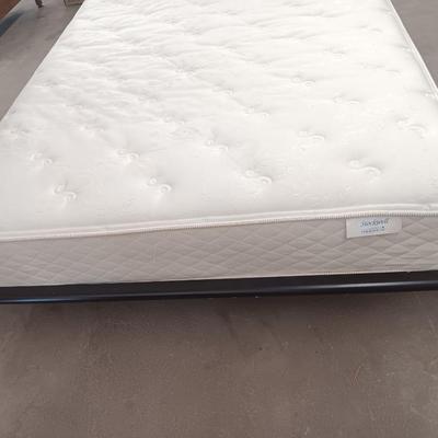 Platform bed with Stockwell Therapedic International mattress - Full Size
