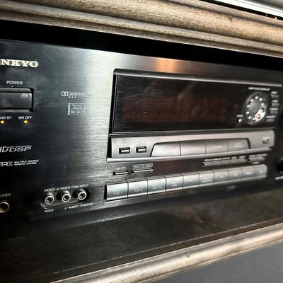 Onkyo Receiver and Emerson VHS