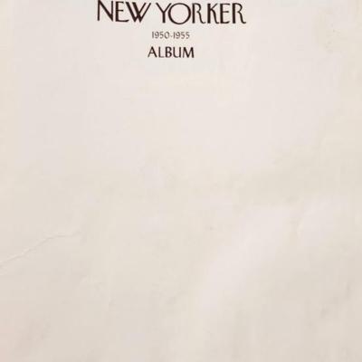 Vintage Book Lot, including 1942 United Nations War Atlas Book and The New Yorker 1950-55 Album