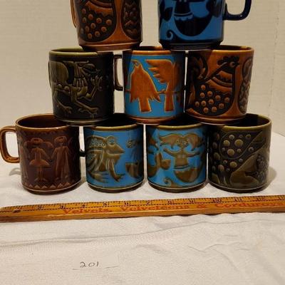 9 MCM Hornsea England Mug John Clappison 9oz ceramic
