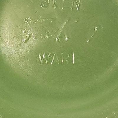 Vintage Fire King Jadeite Extra Heavy Restaurant Mug and Collectors Plates