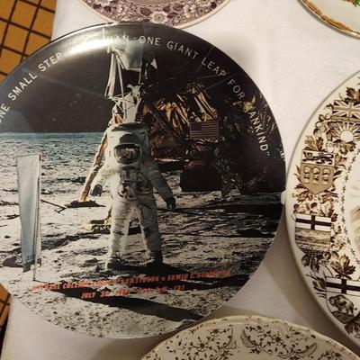 Vintage Fire King Jadeite Extra Heavy Restaurant Mug 1940s and collector plates