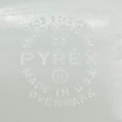PYREX ~ Lot Of Nine (9) Vtg. Glassware