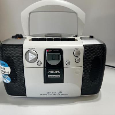PHILIPS MAGNAVOX CD Radio Cassette Recorder
