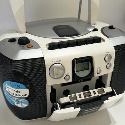 PHILIPS MAGNAVOX CD Radio Cassette Recorder