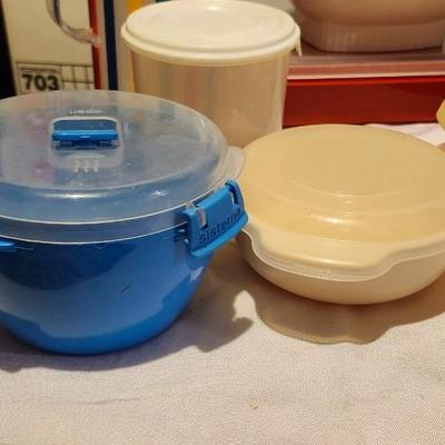 Tupperware and new food storage containers
