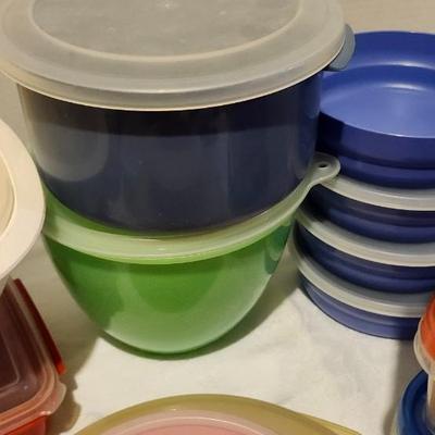 Tupperware and new food storage containers