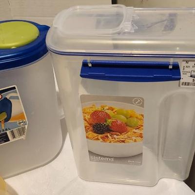 Tupperware and new food storage containers