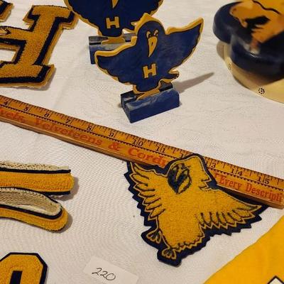 Vintage Hutchinson high school seahawks