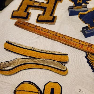 Vintage Hutchinson high school seahawks